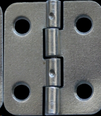 Петля карточная  22*24мм б/п /Кунгур (300шт)