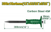 Зубило пикообразное с протектором 4*18*300мм JADEVER JDCC1304