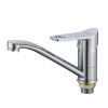 Смеситель д/кухни  РМС SL137-004F-15 ХРОМ с корот.поворот.изливом на гайке 35 картридж,подв,аэр/12