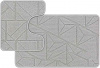  Набор ковриков д/ванной BOMBINI CROOSLOOP Крослуп 50*80/50*40см (2шт)) LLP202562 L.Grey  1/25