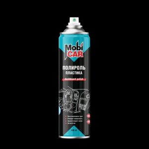 Полироль пластика салона с Глянцевым эффектом Вишня 400мл MobiCAR/12