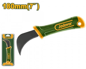 Нож электрика 180мм изогнутый JADEVER JDSX9601/72