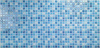 Панель стеновая ПВХ Мозаика Лазурь 0,3мм (0,480*0,955мм) (10шт)