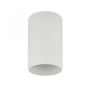 Светильник накладной потолочный CAST 83 WHITE, алюминиевое литье, круглый, GU10, белый, ø55x100мм