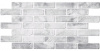 Панель стеновая ПВХ Кирпич старый серый 0,3мм (0,480*1,025мм) (10шт)