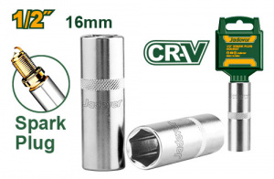 Головка свечная 1/2" 16мм  JADEVER JDSC4216