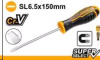 ОТВЕРТКА шлицевая SL6.5 150мм INGCO HSDSSL6150
