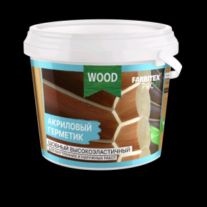 ГЕРМЕТИК акриловый Шовный высокоэластичный Белый FARBITEX ПРОФИ 3кг (6шт)