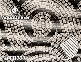  Коврик мерный ПВХ 1,30*15м "AQUADOMER"/FH227