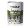 Краска д/дерева белый на основе льняного масла 0,9л База А /HUSKY SIBERIAN /6