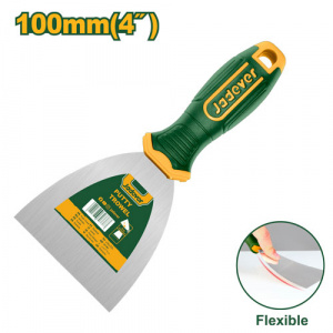 Шпатель 100мм гибкий пластик.ручка JADEVER JDPT1304/120