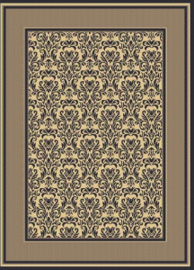  Коврик  ЖАККАРДОВЫЙ  60*100см (циновка) Прямой МИКС/Витебск