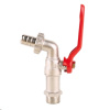 КРАН шаровый водоразборный под шланг ручка 3/4Wh JIF 370 (аналог 3951) (10/40шт)