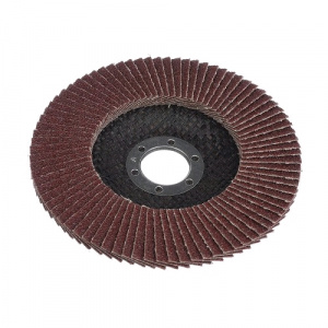 Круг лепестковый торцевой 125х22мм  P120 /Vertex