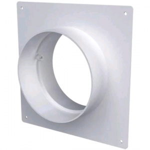 Соединитель круглых каналов с накл. пластиной D125мм