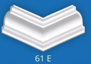Угловой элемент к ламинир.плинтусу 61Е/ 16