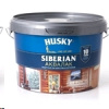 Лак акриловый по дереву  2,5л бесцветн HUSKY SIBERIAN  Н/МРЗ /1