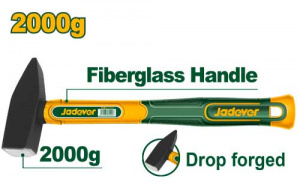 Молоток 2000гр с фиберглассовой ручкой JADEVER JDHM1320/12