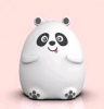 НОЧНИК силиконовый WH-А11RC "Панда" (USB, аккум.1200мАч,3000К+RGB 7 цветов,с ДУ) Включай (1/100)