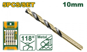 Сверло по металлу 10,0мм JADEVER JDTD89010/упак. 5шт