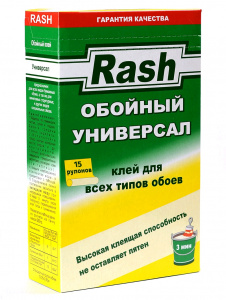 Клей обойный универсал 330г (15 рулонов) Rash/12