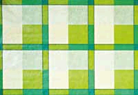 Клеенка столовая на н/о 1,30(±0,05)*25м Клетка на зелен.фоне 109/3 (Колорит)/1