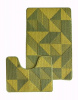  Набор ковриков д/ванной BOMBINI CROOSLOOP Крослуп 50*80/50*40см (2шт)) LLP202259 Green  1/25