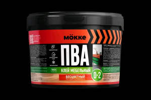 Клей ПВА 2,0кг мебельный D2 (-30C)  MOKKE/6