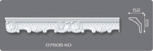 Плинтус 2,0м 07505н KD/волна/ 33шт