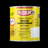 Эмаль акриловая матовая белая универсальная 1кг Ole Color/8 шт (металл. тара)