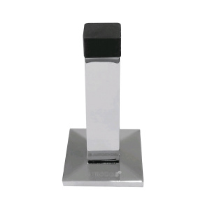 Ограничитель дверной Trodos "D75" L75, хром (хедер)