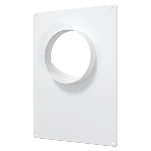 Площадка торцевая пластиковая вертик. 180*250мм фланец 55*110мм