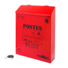 Ящик почтовый  с замком 2кл. №3010 красный 220*290*65мм(4) 