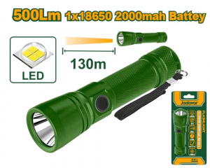 Фонарь аккумуляторный 500lm, 2000мАч JADEVER JDFL5408/36