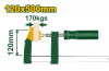 Струбцина тип F 120* 500мм,макс.сжатие170кг JADEVER JDCP2123