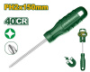 Отвертка крестовая PH2 150мм одноцветная ручка JADEVER JDSD4926/144
