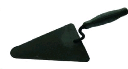 Кельма Треугольник БЕТОНЩИКА с пластмас.ручкой /888 /50