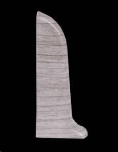 L004 Заглушка левая Ясень Лайн Пласт/50