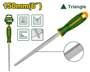 Напильник трехгранный 150мм Т12 JADEVER JDFE7856