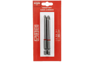 Набор бит (PZ2*70мм) 2шт сталь S2/ ELITECH 