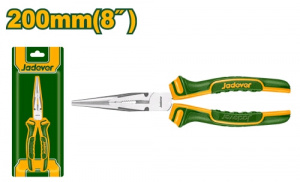 Длинногубцы 200мм с двухцветной ручкой JDPL2608 JADEVER