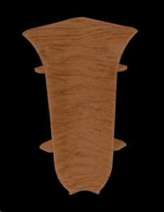 L021 Угол внутренний Дуб жженый Лайн Пласт/50