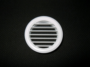 Решетка вентил. круглая пласт.  D46мм (200шт)