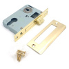 Корпус врезного замка м/о 50мм ЗВ 50/76/106 золото, б/ручки.