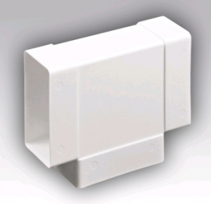 Тройник Т-образный плоский 55*110мм пласт /28шт