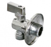 Кран шар.угловой с обрат.клапаном отраж. хром M*M1/2*3/4 Cr В ш-ш AQL01182/3971 (10шт/100шт)
