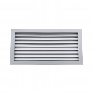 Решетка радиаторная ПВХ  600*600мм серая (5шт)