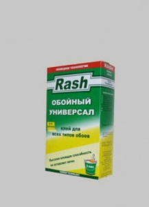 Клей обойный универсал 160г (6-7 рулонов) Rash/24