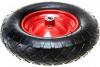 Колесо для тачки Пневмо 16"*4.00-8,D-395мм,втулка 16/91мм,200кг,сварной диск