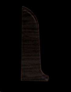 L025 Заглушка левая Венге темный Лайн Пласт/50